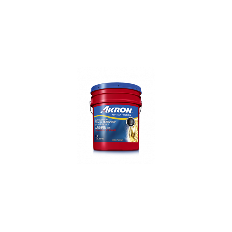 AKRON OPTIMA PRESION CF-4 25W60 4 GARRAFAS 3.785 L (10581444)