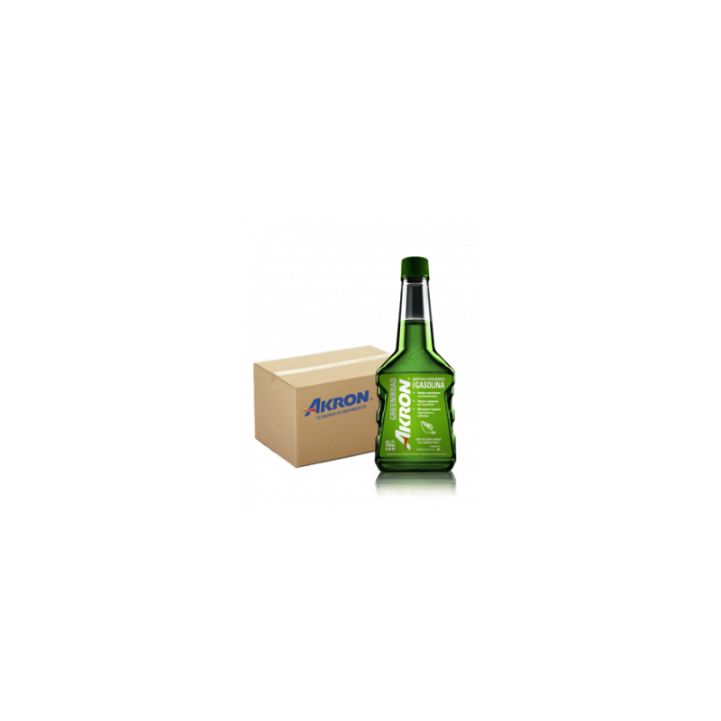AKRON ADITIVO GREEN ROAD GASOLINA 24 BOTELLAS 250 ML (1005014)