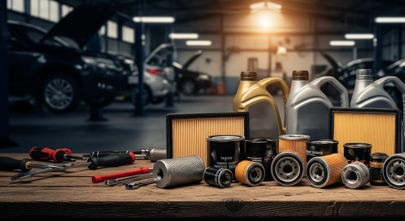 Filtros y lubricantes de calidad